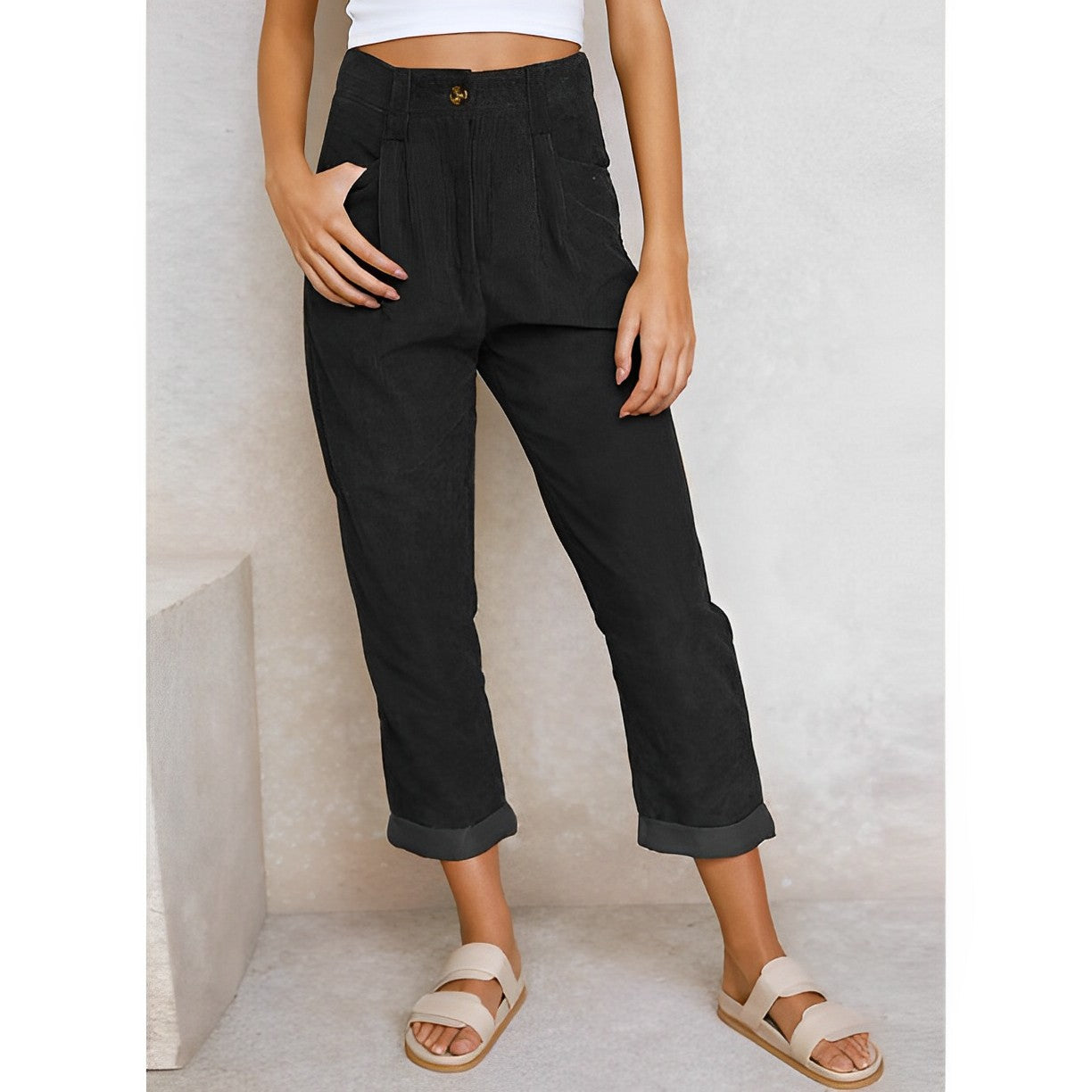 MC | Fashionable corduroy pants