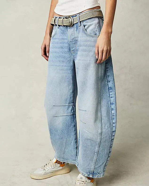 MC | Mid Rise Barrel Women's Jeans