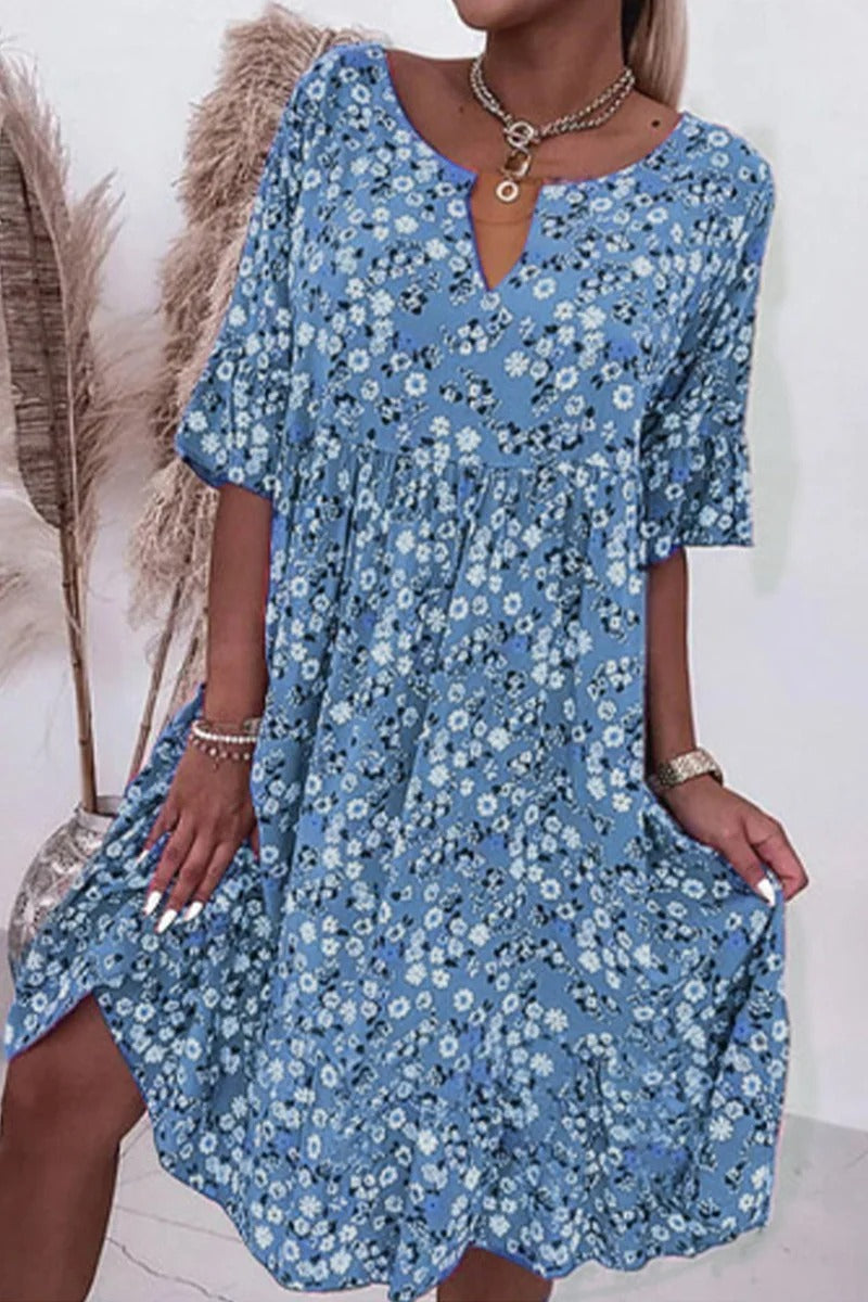 MC | Summer dresses with floral print