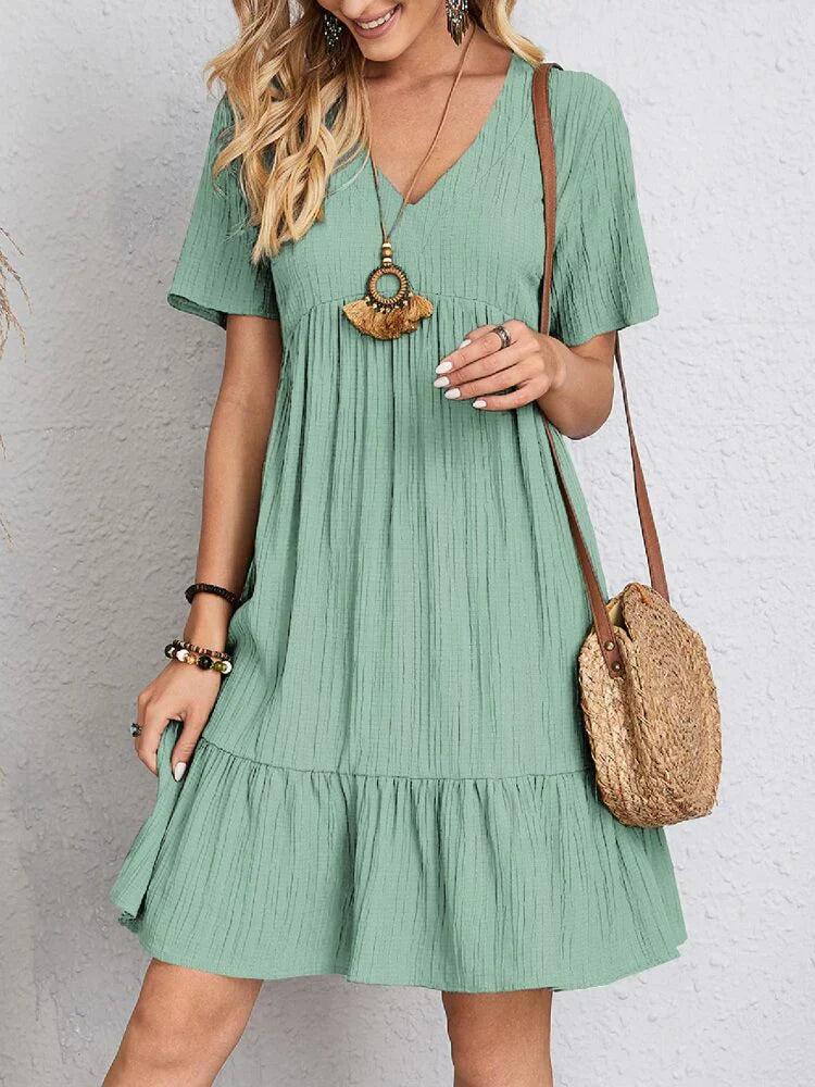MC | Dress with V-neck