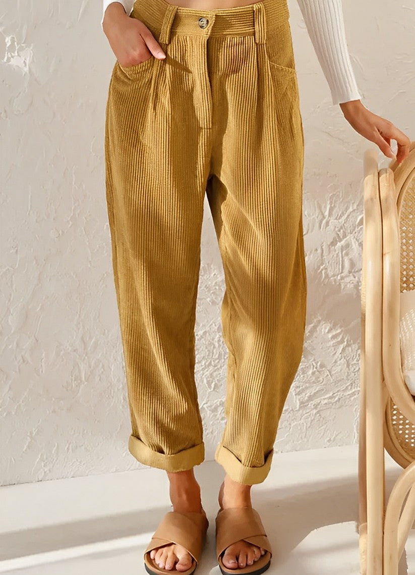 MC | Fashionable corduroy pants
