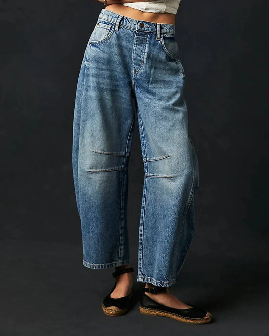 MC | Mid Rise Barrel Women's Jeans