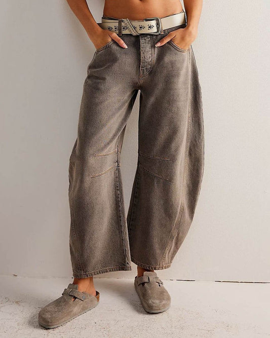 MC | Mid Rise Barrel Women's Jeans
