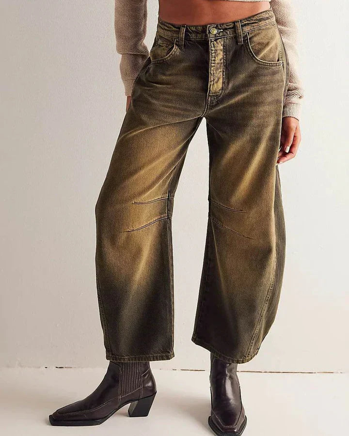 MC | Mid Rise Barrel Women's Jeans
